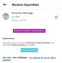 Capture d'écran du message de l'arnaqueur (se)